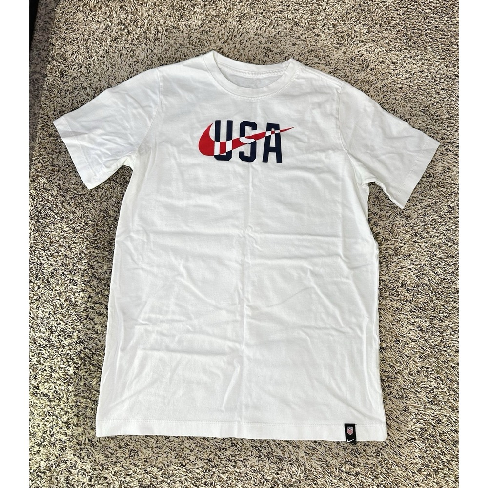 Nike Tee USA Youth Size XL‎ White T-Shirt